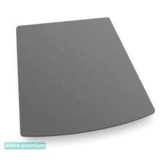 Двошарові килимки Sotra Premium Grey для Skoda Superb (mkII)(універсал)(з вирізами під полозья)(багажник) 2008-2015