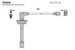 Дроти запалювання Tesla T696H для ГАЗ 2217 / 2310 / 2705 / 2752 / 3221 / 3302 / 3102 / 3110 (2.3i 16V / 2.5i 16V)(УМЗ-40522 / 4062) - Фото 2