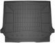 Резиновый коврик в багажник Frogum Pro-Line для Citroen C4 Grand Picasso (mkI)(7 мест) 2006-2013 (сложенный 3 ряд)(багажник)
