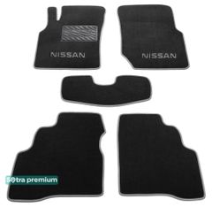 Двухслойные коврики Sotra Premium Black для Nissan Almera (mkII)(N16) 2000-2006