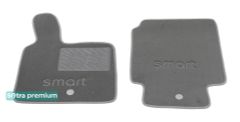 Двошарові килимки Sotra Premium Grey для Smart ForTwo (A450-W450) 1998-2006