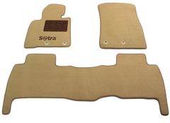 Двошарові килимки Sotra Custom Premium Beige для Toyota Land Cruiser (J200)(1-2 ряд) 2016-2021