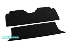Двухслойные коврики Sotra Premium Black для Seat Alhambra (mkI)(2-3 ряд) 1996-2010