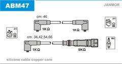 Провода зажигания Janmor ABM47 для Volkswagen Polo 1.0 / 1.4 - Фото 2