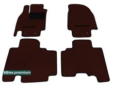Двухслойные коврики Sotra Premium Chocolate для Mazda CX-9 (mkI)(1-2 ряд) 2007-2015 - Фото 1