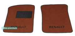 Двухслойные коврики Sotra Premium Terracotta для Renault Kangoo (mkI)(1 ряд) 1997-2007
