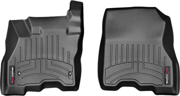 Коврики Weathertech Black для Nissan Leaf (mkI)(1 row) 2013-2017 - Фото 1