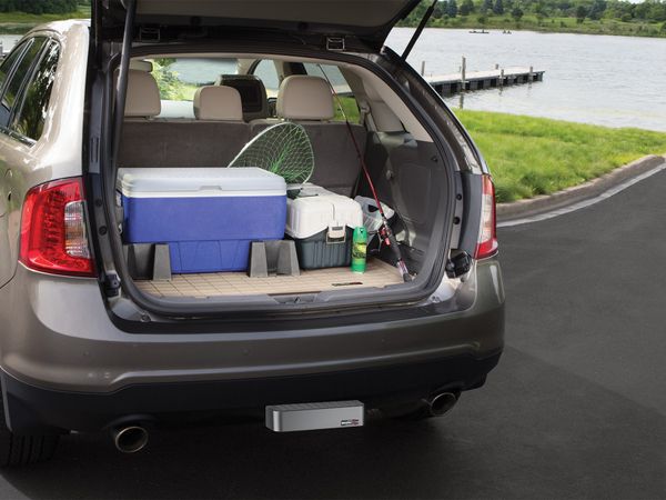 Коврик WeatherTech Grey для Toyota Sienna (mkIV)(із запаскою)(багажник за 3 рядом) 2020→ - Фото 6