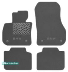 Двошарові килимки Sotra Premium Grey для BMW X1 (U11) 2022→