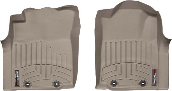 Коврик Weathertech Beige для Toyota Tacoma (single cab)(mkII) 2012-2014 - Фото 1