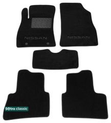 Двухслойные коврики Sotra Classic Black для Nissan Juke (mkI) 2014-2019