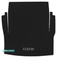 Двошарові килимки Sotra Classic Black для BMW 3-series (F30; F80)(седан)(багажник) 2012-2019
