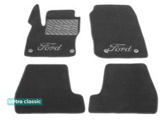 Двошарові килимки Sotra Classic Grey для Ford Focus (mkIII) 2015-2018 - Фото 1