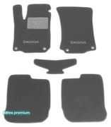 Двухслойные коврики Sotra Premium Grey для Skoda Octavia (mkI)(A4) 1997-2010 - Фото 1