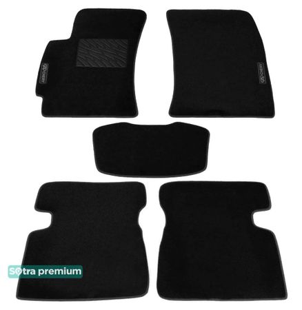 Двошарові килимки Sotra Premium Black для Chery Eastar / B11 (mkI) 2006-2011 - Фото 1