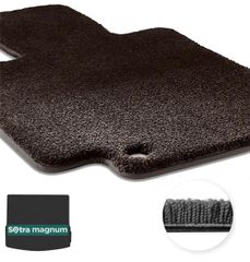 Двошарові килимки Sotra Magnum Black для Porsche Macan (mkI)(без вырезов под крепления)(багажник) 2014→