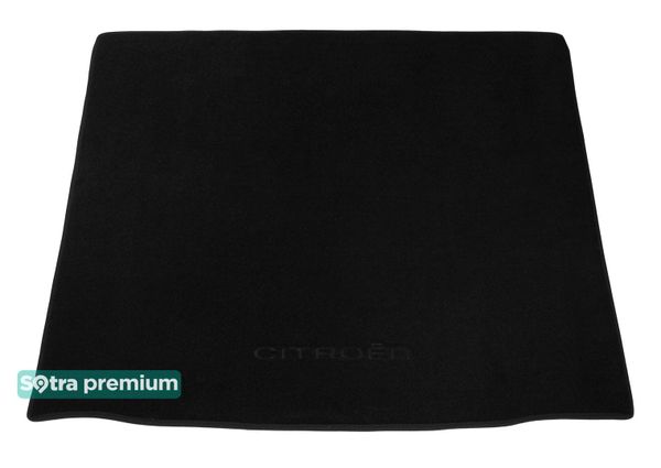 Двошарові килимки Sotra Premium Graphite для Citroen C5 (mkII)(універсал)(багажник) 2008-2017 - Фото 1