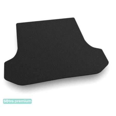 Двошарові килимки Sotra Premium Black для Dacia Logan (mkII)(універсал)(багажник) 2012-2020 - Фото 1