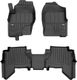 Резиновые коврики Frogum Proline 3D для Nissan Pathfinder (mkIII)(R51)(1-2 ряд) 2005-2014