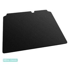 Двухслойные коврики Sotra Classic Black для Citroen C4 (mkII)(хетчбэк)(багажник) 2010-2018