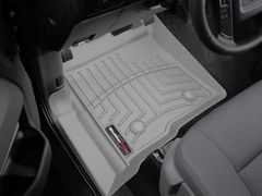 Коврики WeatherTech Grey для Ford F-150 (mkXII)(extended cab)(no 4x4 shifter)(not full console or no console)(with air vents to 2 row)(4 fixing posts) 2010-2014 - Фото 2