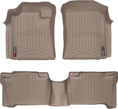 Коврики Weathertech Beige для Toyota Sequoia (mkI) 2005-2007 - Фото 1