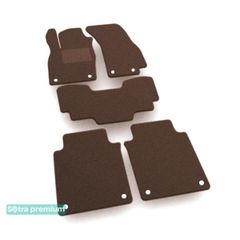 Двошарові килимки Sotra Premium Chocolate для Audi A8/S8 (mkIV)(D5)(long) 2017→