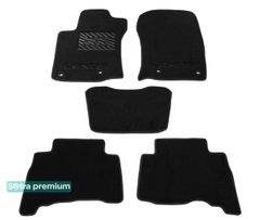 Двошарові килимки Sotra Premium Black для Lexus GX (mkII)(J150)(1-2 ряд) 2014→
