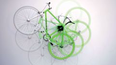 Настенный держатель Peruzzo 405-B Cool Bike Rack (White) - Фото 4