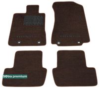 Двошарові килимки Sotra Premium Chocolate для Honda Legend (mkIV)(4 кліпси) 2009-2012 - Фото 1