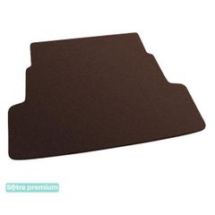 Двошарові килимки Sotra Premium Chocolate для Nissan Primera (mkI-mkII)(P10-P11)(універсал)(багажник) 1991-2001