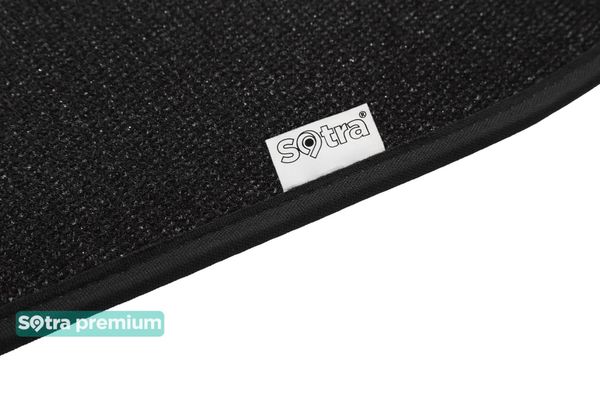 Двошарові килимки Sotra Premium Graphite для Mercedes-Benz V-Class (W447)(2 ряд дивиться назад - 2+1)(3 ряд - 1+1)(зі столиком)(2-3 ряд) 2014→ - Фото 2