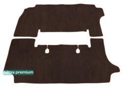 Двошарові килимки Sotra Premium Chocolate для Toyota Previa (mkI)(2-3 ряд) 1990-1999