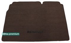 Двошарові килимки Sotra Premium Chocolate для Renault Megane (mkII)(хетчбек)(багажник) 2002-2009