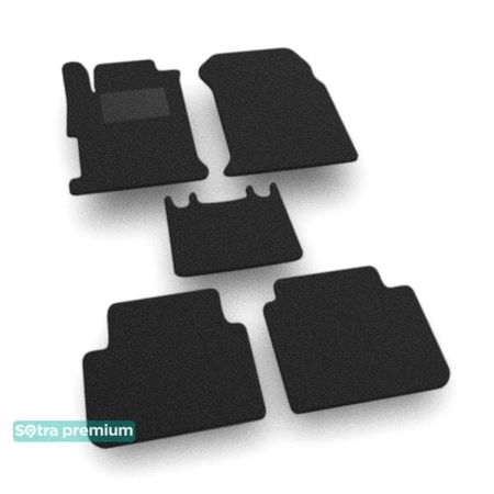 Двошарові килимки Sotra Premium Black для Acura ILX (mkI) 2012-2022 - Фото 1
