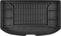 Резиновый коврик в багажник Frogum Pro-Line для Kia Soul (mkII) 2014-2019 (верхний уровень)(багажник)