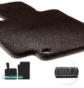 Двошарові килимки Sotra Magnum Black для Smart ForTwo (mkII)(W451)(з кліпсами) 2007-2014 - Фото 1