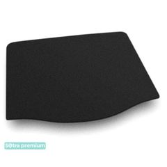 Двошарові килимки Sotra Premium Black для Honda Jazz (mkIII)(без ушей)(багажник) 2007-2014