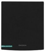 Двухслойные коврики Sotra Premium Graphite для Skoda Superb (mkIII)(универсал)(верхний уровень)(багажник) 2015-2020 - Фото 1