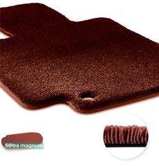 Двошарові килимки Sotra Magnum Red для Kia Optima (mkIII)(LPI)(із заводським захистом газового балона)(багажник) 2010-2015