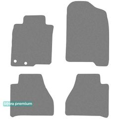 Двошарові килимки Sotra Premium Grey для Nissan Navara (mkIII)(D23) 2014→