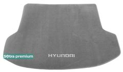 Двошарові килимки Sotra Premium Grey для Hyundai ix35 (mkII)(багажник) 2009-2015