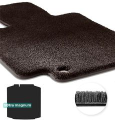 Двошарові килимки Sotra Magnum Black для Skoda Rapid (mkI)(ліфтбек)(багажник) 2012-2019