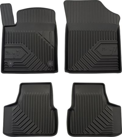Гумові килимки Frogum №77 для Volkswagen Up! (mkI); Seat Mii (mkI); Skoda Citigo (mkI) 2011-2021 - Фото 1