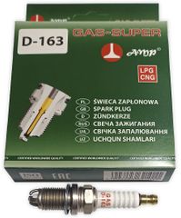 Свічка запалювання AMP D163 Gas-Super (M14x1.25)