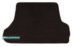 Двошарові килимки Sotra Premium Chocolate для Lexus LX (mkII)(J100)(5 місць)(багажник) 1998-2007