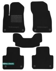 Двухслойные коврики Sotra Classic Black для Volkswagen Touareg (mkIII) 2018→