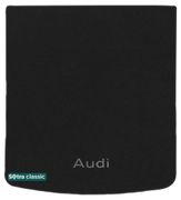 Двошарові килимки Sotra Classic Black для Audi A6/S6/RS6 (mkIV)(С7)(універсал)(багажник) 2011-2018 - Фото 1
