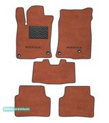 Двошарові килимки Sotra Premium Terracotta для Honda Civic (mkX) 2015-2021 - Фото 1