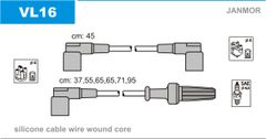 Дроти запалювання Janmor VL16 для Peugeot 505 2.8GTi V6 (154X); Volvo 760 2.8 (B 280 F / B 28 A / B) - Фото 1
